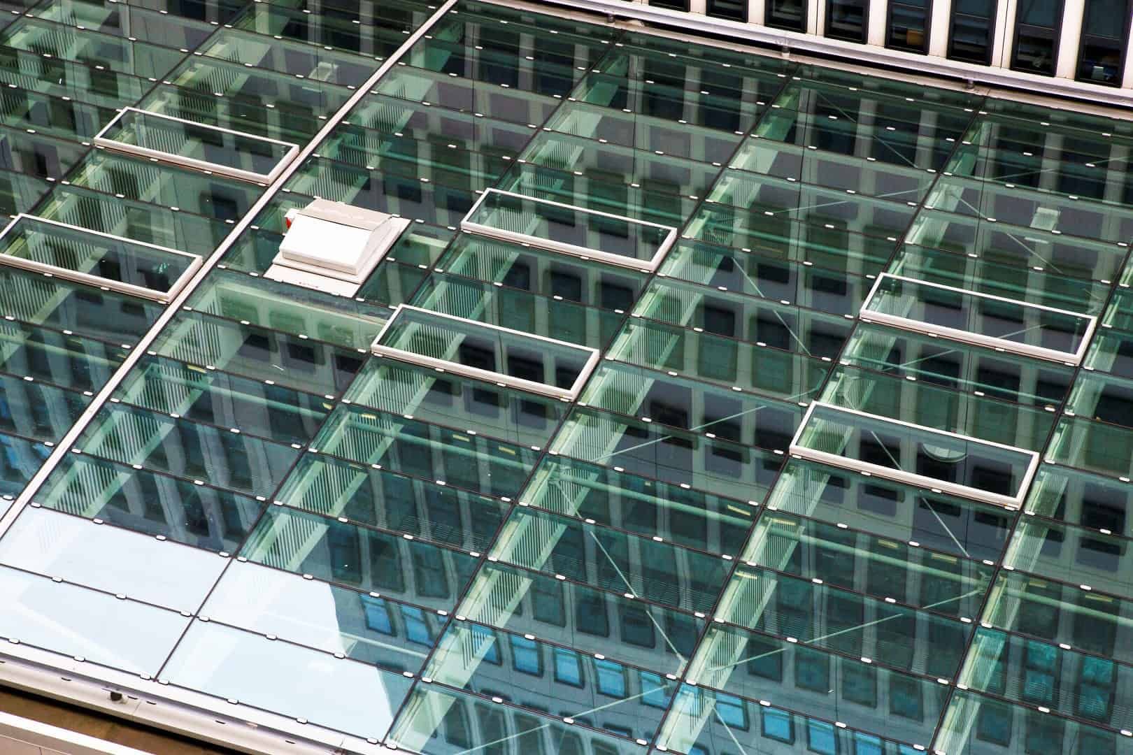 Het glazen dak van Erasmus Medisch Centrum