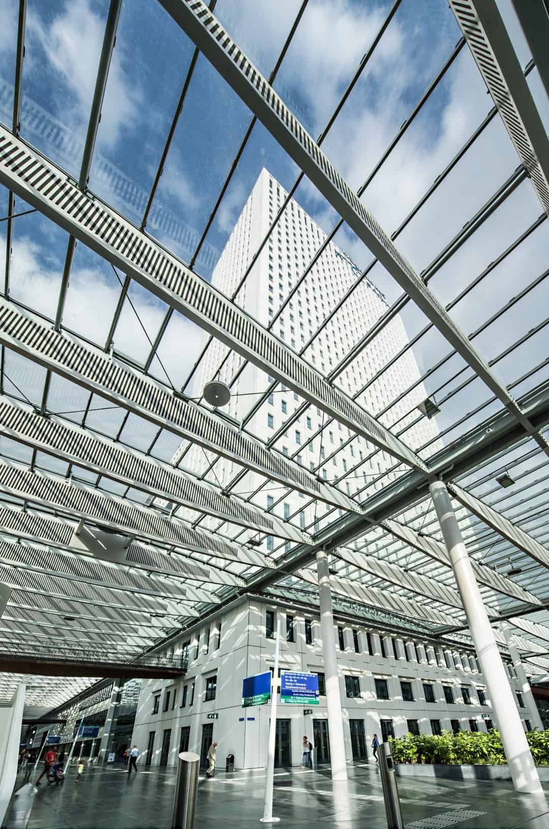 Hal van glazen Erasmus Medisch Centrum