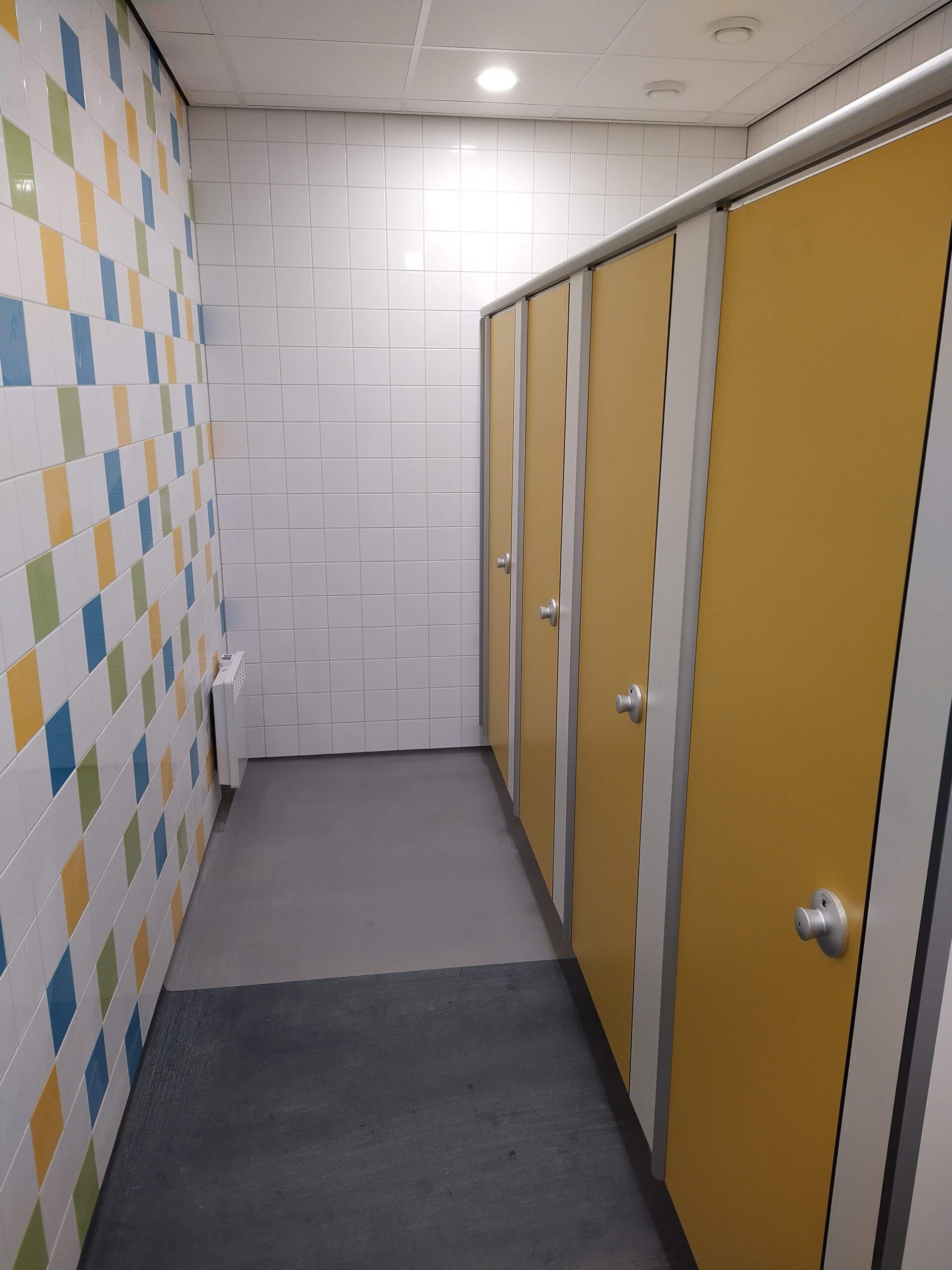 De sanitaire voorzieningen van het Palet-centrum in Vlaardingen