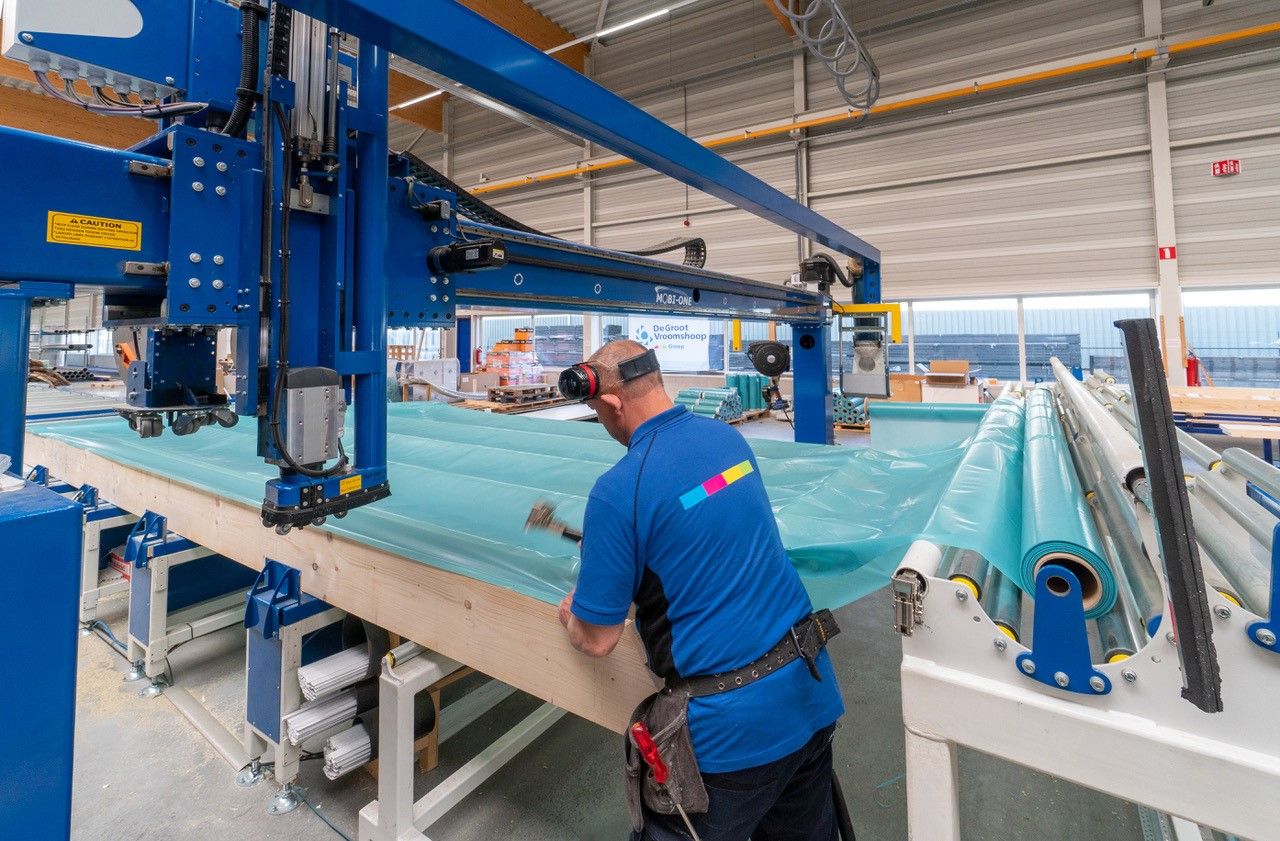 Productie houtbouw