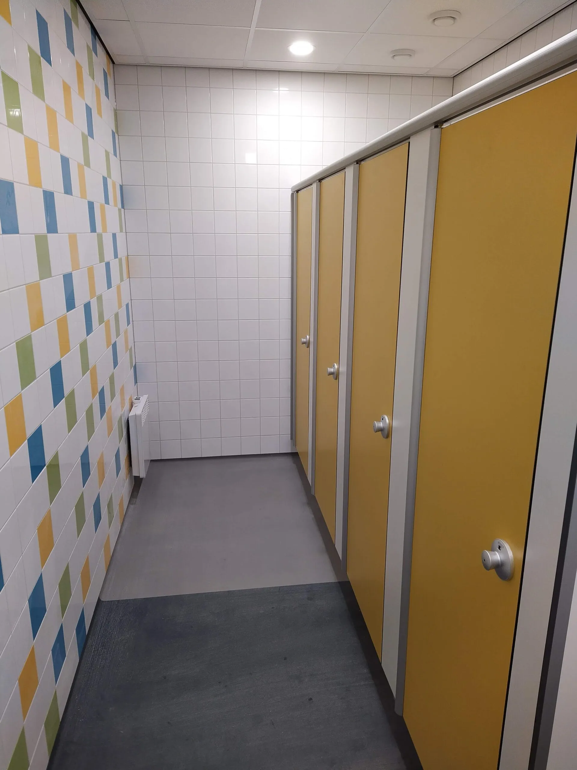 De sanitaire voorzieningen van het Palet-centrum in Vlaardingen