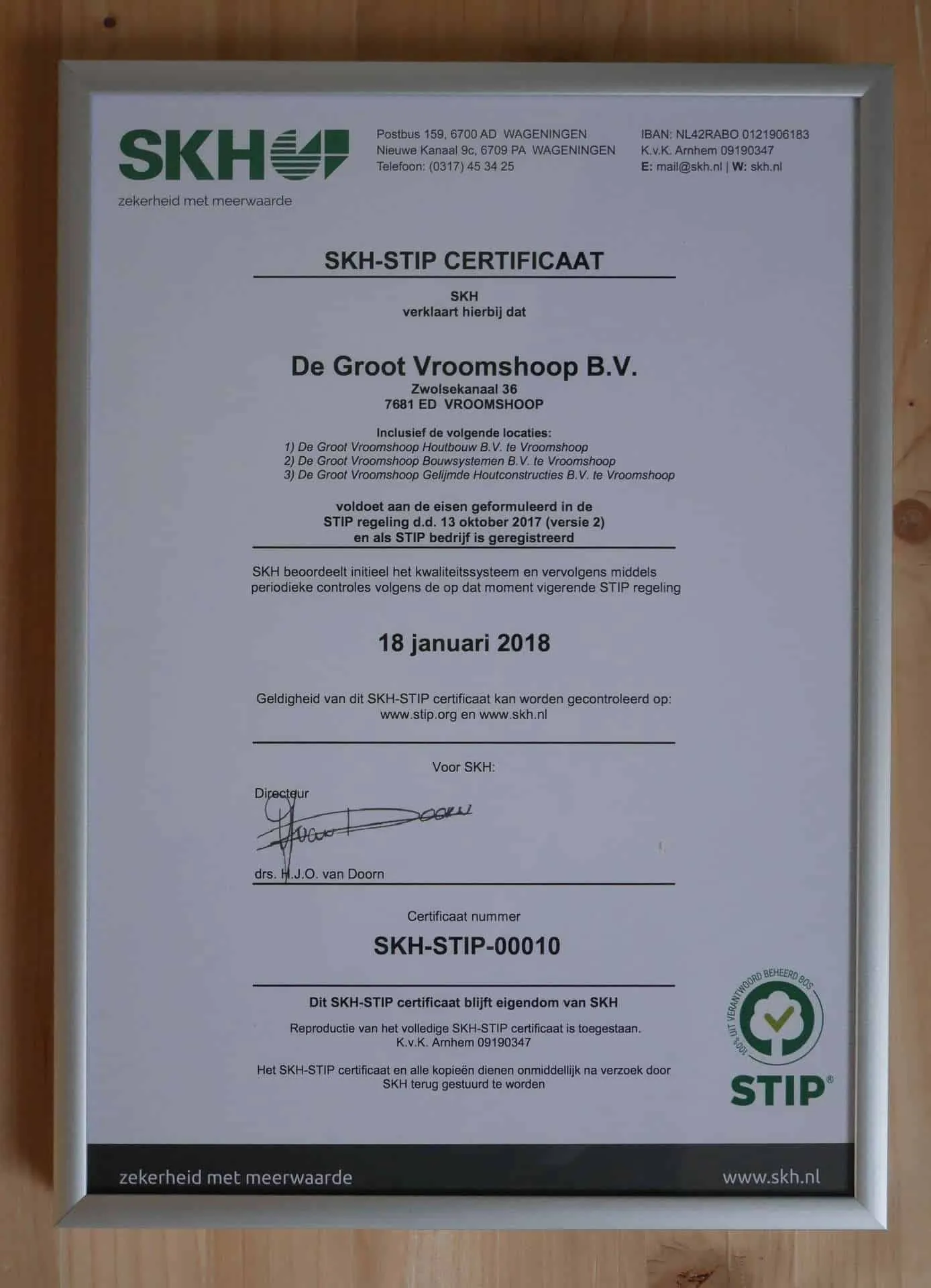 STIP certificaat